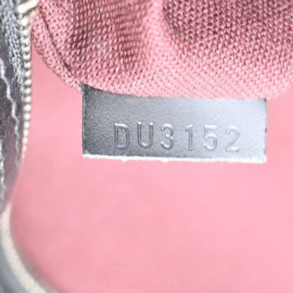 LOUIS VUITTON Davis Hand Bag Monogram Macassar Leather Brown BK M56708 73KB223 - Picture 4 of 14